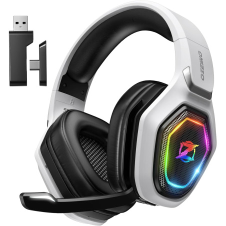 Ozeino Casque de jeu sans fil